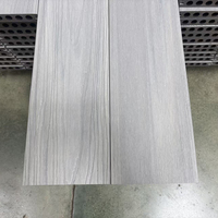Planches de terrasse WPC co-extrudées circulaires creuses, disponibles en OEM, sur mesure, pour extérieur