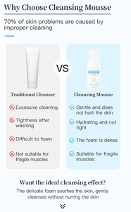 Meilleur Prix, Faible MOQ, Personnalisez Votre Logo, <span class=keywords><strong>Nettoyant</strong></span> Visage Moussant Végétalien Bio aux Acides Aminés et <span class=keywords><strong>Acide</strong></span> <span class=keywords><strong>Salicylique</strong></span>, Formule Végétale, Pour Tous Types de Peaux - Product Image 4