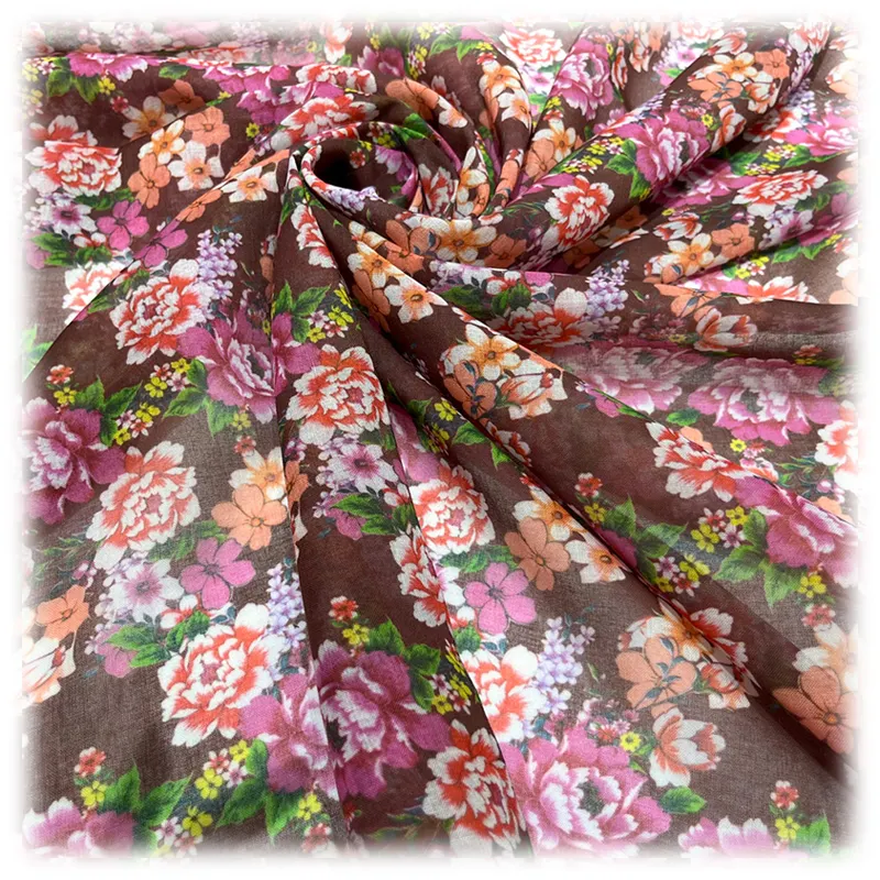 Hsf bán buôn sơn lót vải cuộn bông vải in kỹ thuật số vải cho quần áo