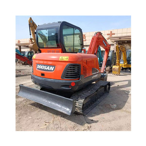 Excavadora Usada de Alta Calidad Doosan DX60 de 6 Toneladas, Excavadora de Orugas Doosan60-7 DX55 DH55 con Pocas Horas de Trabajo - Product Image 4