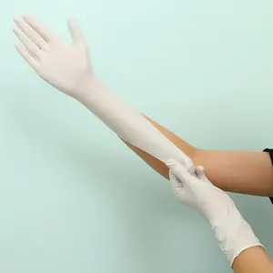 Nhà máy ở Malaysia Latex kiểm tra y tế glovees với bột latex bột kiểm tra glovees dùng một lần