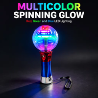 Baguette LED Lumineuse Multicolore en Gros, Balle Magique Lumineuse, Baguette Féerique Scintillante, 32 Motifs Clignotants, Fonctionnant sur Piles, Idéale pour les Remises de Diplômes