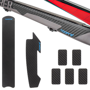 Protector de Cadena para Bicicleta, Adhesivo de Protección para Cuadro de Bicicleta de Montaña, Adhesivos Protectores para Cadenas de Bicicletas de Carretera y Bicicletas - Product Image 3