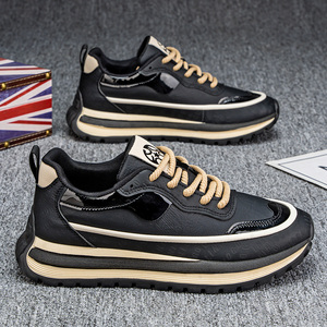Zapatos Deportivos Casuales para Hombre, Estilo Caminata, Venta al Por Mayor de Fábrica, Transpirables, Impermeables, con Suela de Goma Antideslizante, Parte Superior de Malla y PU, a la Moda - Product Image 6