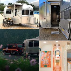 2025 Chine luxe extérieur <span class=keywords><strong>caravane</strong></span> camping-car voyage remorques avec frein électrique - Product Image 2