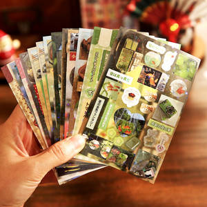 30 fogli Per confezione di adesivi con pellicola tagliata libro Millennium <span class=keywords><strong>Dream</strong></span> adesivi decorativi Per manuali di Dessert giapponesi - Product Image 2