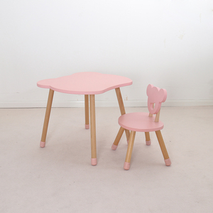 Ensemble de meubles modernes pour <span class=keywords><strong>chambre</strong></span> à coucher pour enfants Chaise d'étude en bois pour enfant <span class=keywords><strong>et</strong></span> table de bureau pour le salon - Product Image 6