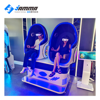 Meilleure vente chaise interactive 9D 7D Egg pour aire de jeux intérieure pour cinéma VR 9D