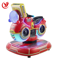 Machine de jeu de course vidéo de moteur d'enfants d'arcade de simulateur de jeu de tour de Kiddie 3D à pièces à vendre