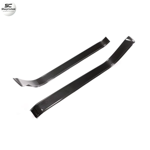 ฝาครอบขอบประตูคาร์บอนไฟเบอร์แห้ง สำหรับ Porsche <span class=keywords><strong>Carrera</strong></span> S <span class=keywords><strong>4S</strong></span> Turbo S GT2 GT3 Targa <span class=keywords><strong>4S</strong></span> ปี 2005-2011 - Product Image 5