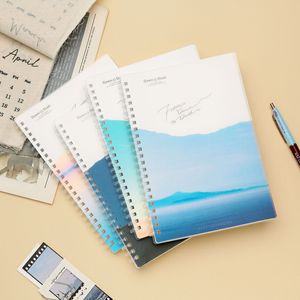 Libreta Espiral A3 con Impresión Fresca, Alto Valor de Color, Regalo, Notas de Trabajo, Diario con Cubierta de Cuero - Product Image 2