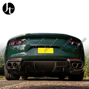 Alerón Trasero Central para Ferrari 812, Fibra de Carbono Seca, Decoración para la Tapa del Maletero, Pieza de <span class=keywords><strong>Tuning</strong></span> Exterior - Product Image 2
