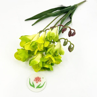 Fleurs artificielles de freesia en soie multi-couleurs, aspect naturel, pour la décoration de mariage et de table à la maison (vente en gros)