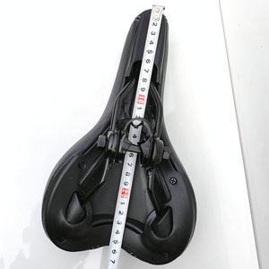 Sillín de Bicicleta de Cuero Negro, Cómodo y Moderno, para Bicicletas de Montaña, Unisex, para Adultos - Product Image 4