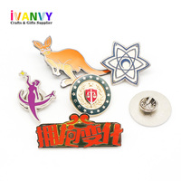 Badge personnalisé en émail avec placage nickel/bronze/or pour cadeaux promotionnels