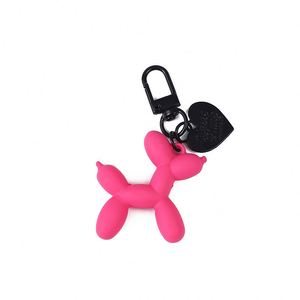 Ins Love Porte-clés en acrylique, motif chien ballon, style mignon et cool, pendentif pour sac et bijoux, figurine - Product Image 6