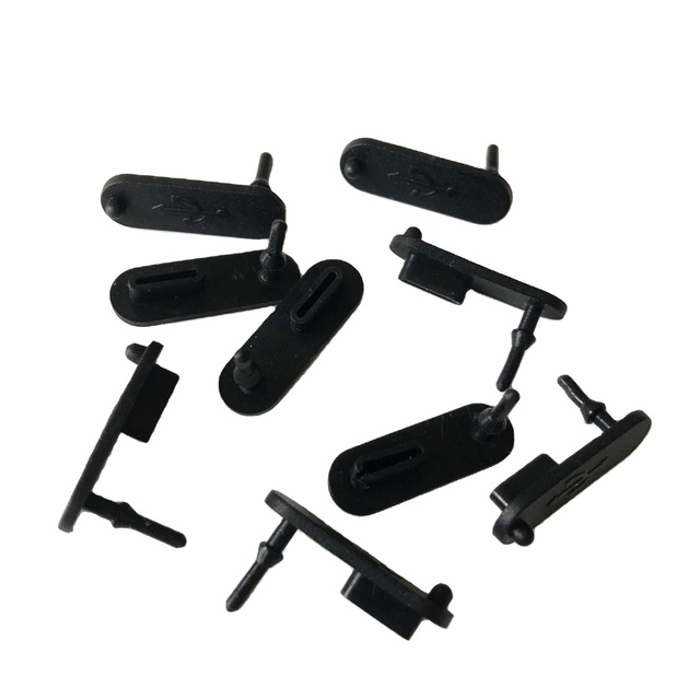 USB Type C Port Anti Dust Plug Silicone Rubber Protective Dust Cover for Phone Anti Dust Plug Cover for Usb Type c