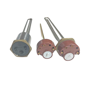 Riscaldatore a Immersione con Termostato Elettronico in Acciaio Inox, Sonda di Resistenza Tubolare in Filo Ni Cr 80-20, <span class=keywords><strong>Dimensioni</strong></span> Personalizzabili, 120V per Acqua - Product Image 1