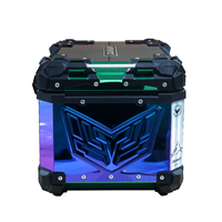 Coffre de moto 45L ChromaUniversal Top Case Tail Box Maleta Maletero para Moto Tail Box