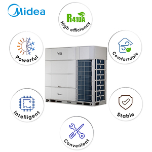 Système CVC intelligent VRF de marque, 32 CV 90 kW 380-415/3/50, avec capacité de câblage long extérieur, pour climatiseurs centraux de lieux religieux et de médias - Product Image 5