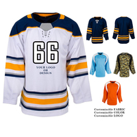 Hommes New York 88 Reverse Retro 2.0 Bleu Vente en gros Pas cher Maillot de hockey sur glace cousu