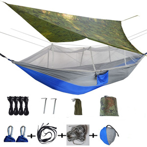 Mosquitera al aire libre Sombra Viaje Columpio de aire <span class=keywords><strong>Bosque</strong></span> Árbol Jardín Senderismo Vacaciones Picnic Camping Dosel <span class=keywords><strong>Hamaca</strong></span> - Product Image 6