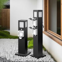 Enchufe Extensible de Acero Inoxidable para Exteriores con Control WiFi Inteligente, IP66 Impermeable, 20A/50A, 2 Tomas
