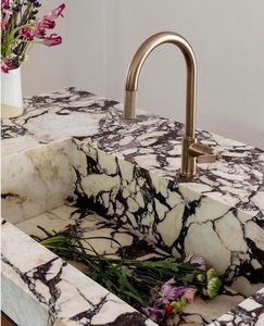 Lavabo da Bagno Moderno di Alta Qualità in Marmo Italiano Calacatta Viola per Lavandini da Bagno - Product Image 2