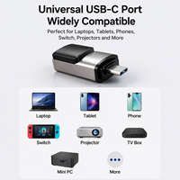 Adaptador Ethernet Gigabit RJ45 de 1000Mbps, Cable de Red USB-C 3.0 para Laptop/PC/Stream Deck, Aleación de Aluminio, Protección Contra Cortocircuitos