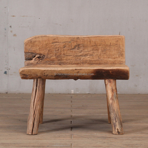 प्राचीन लक्जरी डाइनिंग चेयर सेट मुफ्त नमूना ठोस एल्म लकड़ी रेस्तरां डिजाइन घर फर्नीचर के लिए फिर से दावा किया गया - Product Image 5