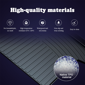 Alfombrilla Impermeable para Maletero de TPO para Land Rover <span class=keywords><strong>Evoque</strong></span> 2019 2020 <span class=keywords><strong>2021</strong></span>, Revestimiento Antideslizante para Maletero, Alfombra Protectora para el Suelo, Accesorios para Automóviles, 1 Pieza - Product Image 3