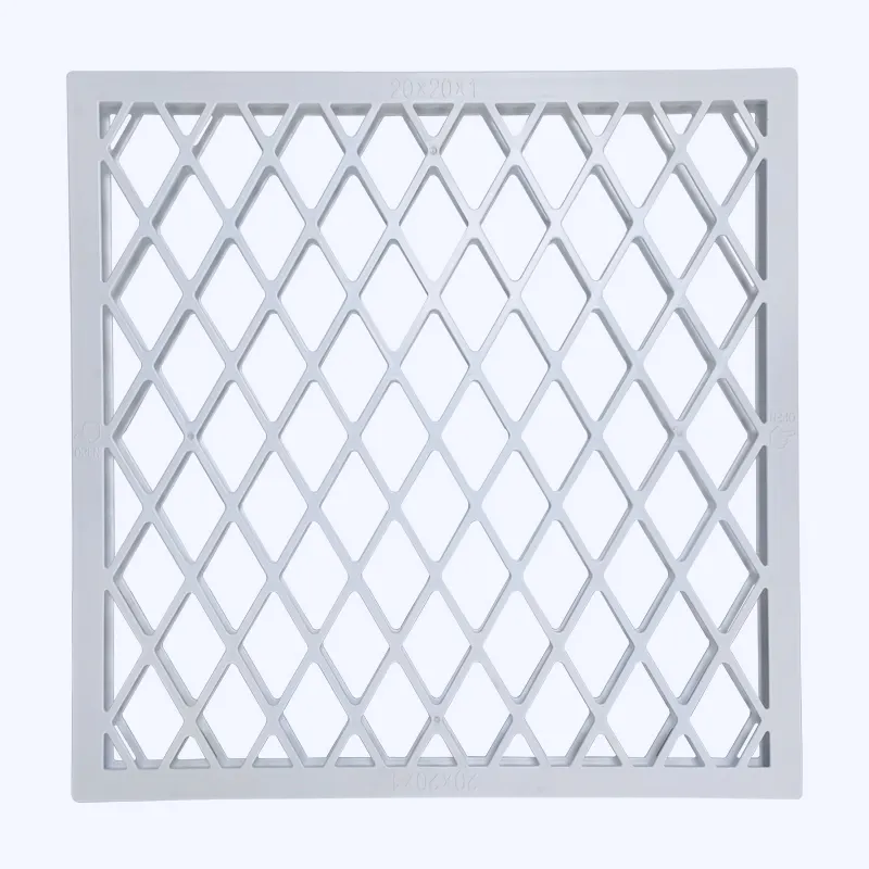 Filtro de aire HVAC para ventilación reutilizable, marco de plástico ABS, plisado, prefiltro de horno de CA, 20x20x1