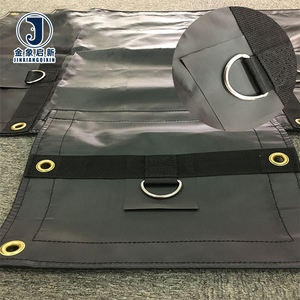 Bâche en <span class=keywords><strong>PVC</strong></span> de 18 oz, résistante, enduite, bâche en bois, imperméable, tricotée en warp, couverture de camion d'extérieur avec fonction anti-UV - Product Image 2