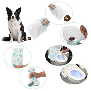 ถุงอึสุนัขแบบหนาสองชั้นแบบพกพาพลาสติกหนึ่งชั้นและหนึ่งชั้นกระดาษเพื่อความสะดวกในการเก็บขยะสุนัข - Product Image 4