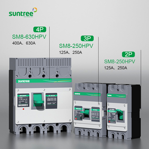 Suntree 250A 630A <span class=keywords><strong>MCCB</strong></span> DC ngắt điện áp thấp không thấm nước 750V 1000V 125A <span class=keywords><strong>MCCB</strong></span> electr với IEC CE CCC chứng nhận - Product Image 3