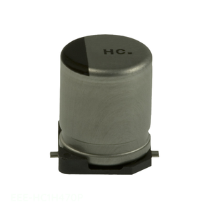 Distribuidor Autorizado, Condensador de Aluminio SMD de 47 uF EEE-HC1H470P, 47UF, 20%, 50V, Montaje en Superficie - Product Image 1