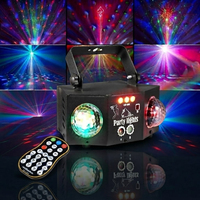 Lumières stroboscopiques et laser décoratives en métal DJ avec couleurs RGBW et télécommande pour la décoration intérieure de discothèques, bars et festivals |   YSH