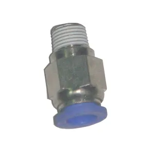 PC series external thread pneumatic pipe fittings straight air quick coupling, pneumatic connector pneumatic fittings