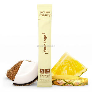 プライベートラベル水和ココナッツパイナップル高電解質ドリンクミックスパウダー短いトレーニング用エネルギーを高める - Product Image 1