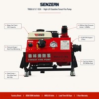 Pompe centrifuge portable TBQ6.0/3.7-SZA pour transfert d'eau forestière, pression de 1,05 MPa, pour la lutte contre les incendies en montagne