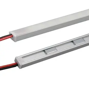 Üreticileri LED12v sert ışık şeridi raf lambası 24v mıknatıslı süpermarket raf vitrin ışığı ışık şeridi