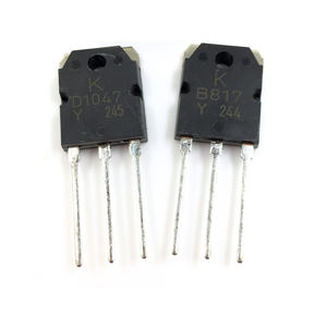 ใหม่เดิม D1047 B817 <span class=keywords><strong>2SD1047</strong></span> <span class=keywords><strong>2SB817</strong></span> TO-3P พลังงานสูงทรานซิสเตอร์สองขั้ว<span class=keywords><strong>2SB817</strong></span> <span class=keywords><strong>2SD1047</strong></span> - Product Image 1