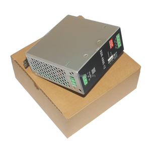Alimentation à découpage Meanwell XDR-480E-12 480W 12V 30A sur rail DIN, ultra-mince 48mm, AC/DC, PFC, sans ventilateur, pour usage industriel - Product Image 1