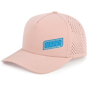 2027 Custom High Quality 5 Panel Custom Print Logo Rope Trucker Outdoor Sports <b>Waterproof</b> Baseball <b>Caps</b> Suitable <b>Cap</b> - Product Image 1