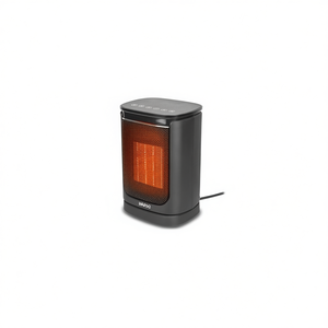 Calefactor Cerámico Eléctrico con Ventilador, 1500W, Oscilación de 90 Grados, 3 Modos, Control Remoto, Pantalla Digital, Protección Antivuelco, para el Hogar - Product Image 1