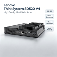 Serveur d'inférence IA d'entrée de gamme pour l'edge computing, nouveau modèle, Lenovo ThinkEdge SE100, serveur PC compact