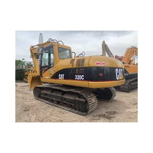 掘削機キャタピラー油圧クローラー大型バックホーCAT 320Cブルドーザーローダー中古 - Product Image 3