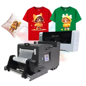 Zoomjet 30cm Dtf Printer Direct To Film Printer T Shirt Printing Machine With Dual I3200 Heads