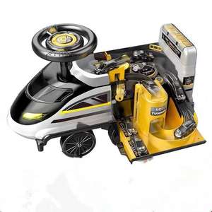 <span class=keywords><strong>2</strong></span> In 1 Hoch geschwindigkeit szug Serie Toy Kid Electric Ride On Auto Garage Slot Toys - Product Image 2