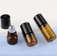 Mini Roller Bottle 3 ml Wettbewerbs fähiger Preis Eye Serum Amber Roll on Bottle